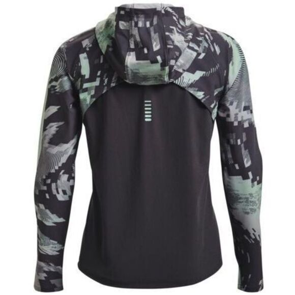 Under Armour 1365647 Women Sz L OutRrun The Storm II Full-Zip Hooded Jacket $120 - Picture 2 of 2